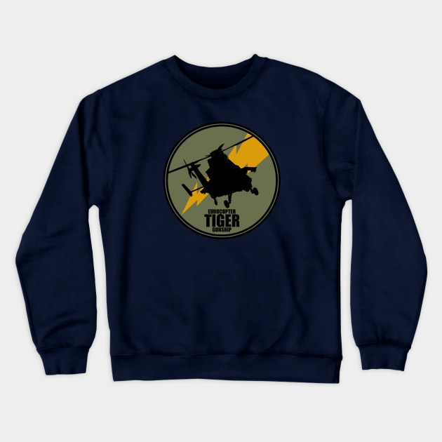 Eurocopter Tiger Crewneck Sweatshirt by TCP